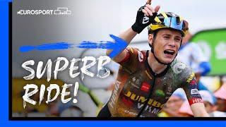 What A Ride Jonas Vingegaards Sensational Maiden Stage Win At Tour de France 2022  Eurosport