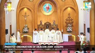 Holy Holy Holy Lord The Mighty God - Hymn of Hosanna - Fr. Joby Joseph Ordination