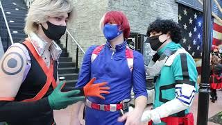 Bakugou Deku and Shoto go to Con - MHA Con Vlog - Katsucon 2022 ft. Birlap and Wholewheatpete