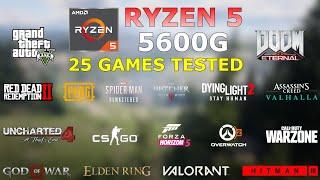 Ryzen 5 5600G Vega 7 in late 2022 - 25 Games Tested - is it good?