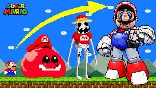 Super Mario VS ZOONOMALY. but Mario can Upgrade Myself...  Game Animation