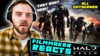 FILMMAKER REACTS HALO REACH  ALL CUTSCENES