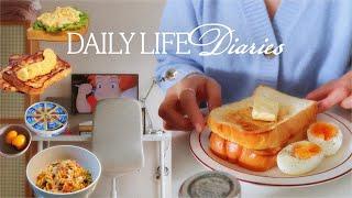 ⟪sub⟫ precious alone time & ordinary days at home｜simple meals + apartment updates｜slow city life