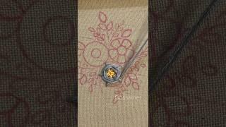 Very easy Hand Embroidery Flower 