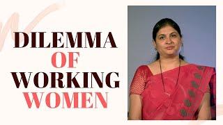 Dilemma of Working Women  Speech by Dipti Lunawat   Rajagiri College of Social Sciences