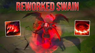 38 Minutes of Reworked Swain Gameplay