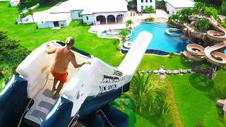 Top 10 CRAZIEST Backyard Waterslides IN THE WORLD