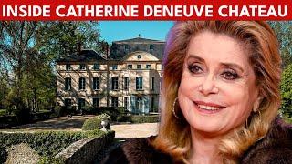 Catherine Deneuve Chateau de Primard  INSIDE Catherine Deneuve Real Estate  Interior Design