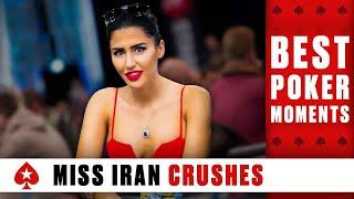 Best of MELIKA RAZAVI ️ Best Poker Moments ️ PokerStars