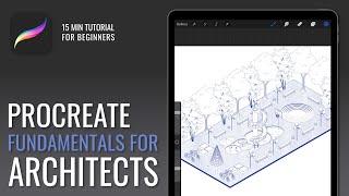 Procreate Tutorial  Fundamentals for Architects Part 1