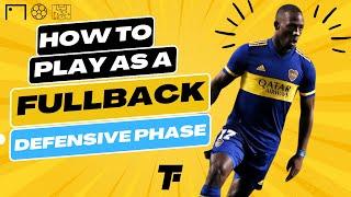 How to Play as a Fullback in the Defensive PhaseTips  for Success in 2023  Footy Tactics