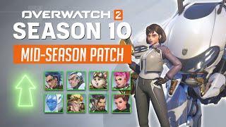 Tanks are BUFFED with Passives & Armor  Overwatch 2 - Mid-Season 10 Patch