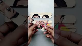 Babita and jethalal painting on stick #shorts #babitaji #tmkoc #drawing