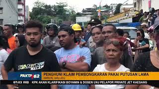 Eksekusi Rumah Ricuh Pemilik Halangi Eskavator Di Ambon Maluku - Fakta +62