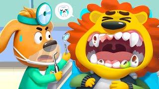 Dentist  I Have a Toothache  Good Habits  Kids Cartoon  Sheriff Labrador  BabyBus