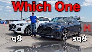 2024 Audi Q8 Prestige vs Audi SQ8 All Specs and Test Drive