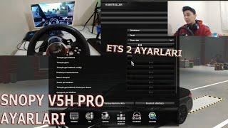 ETS 2 DİREKSİYON SETİ KONTROL AYARLARI NASIL OLMALI - SNOPY V5H PRO -