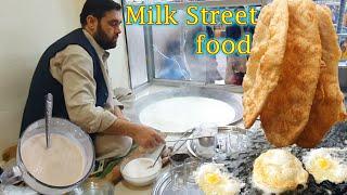 Afghani Famouse Healthy Malai MilkThe Afghanistan Street foodTalaban regime