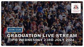 Liverpool Hope University Graduation Ceremony Wednesday 24th July 2024