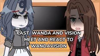 Past Wanda and Vision MEET and REACT to WandaVision... •Gacha Club• Avengers Marvel •SHORT•