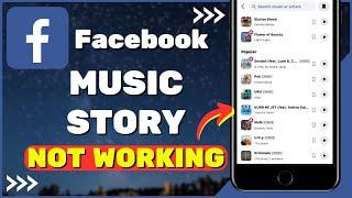 How To Fix Facebook Music Story Not Showing