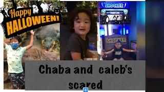 chaba and kalebs scare   幸せなハロウィーン