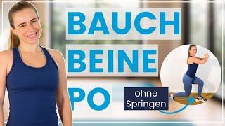 Bauch-Beine-Po-Training ohne Springen Straffe Bauch Beine & Po mit Low-Impact Übungen