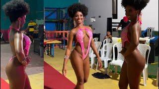 Desfile da Modelo Fabiana Oliveira no Concurso Rainha do Carnaval 2023