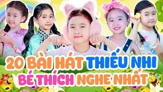 20 Bài Hát Thiếu Nhi Bé Thích Nghe Nhất - Ca Nhạc Thiếu Nhi Vui Nhộn - Nhạc Thiếu Nhi Cho Bé