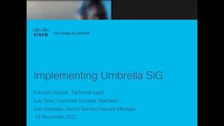 Community Live- Implementing Umbrella SIG
