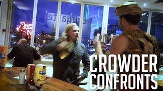 CROWDER CONFRONTS Violent Antifa ‘ICE’ Killer  Louder With Crowder