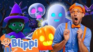 Blippis NEW Halloween Music Video  Blippi Songs