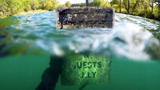 What Sunken House Remains Can I Find in River After HUGE Flood Snorkeling