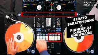 Pioneer DJ DJM-S11 Scratch Bank feature showcase in Serato w Jimi Needles