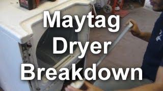 Maytag Dryer - How to Take Apart a Dependable Care Dryer