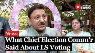 Election 2024 CEC Rajiv Kumar Urges Everyone To Vote Highlights Strong Turnout Nationwide