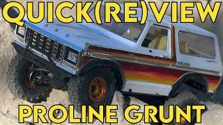 Crawler Canyon Quickreview 1.9 ProLine Grunt