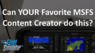 Hand-Flown ILS to Minimums on VATSIM  Full IFR Flight  MSFS 2020