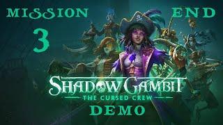 Shadow Gambit The Cursed Crew Demo Walkthrough - Mission 3 Hard Difficulty {END} No Commentary