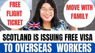 FREE UK  WORK VISA IN 2024  FREE VISA FREE FLIGHT FREE ACCOMMODATION  MOVE WITH FAMILY #viral