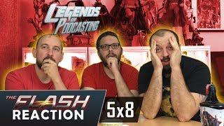 The Flash Episode 5x8 100th Episode Whats Past Is Prologue Reaction  Legends of Podcasting