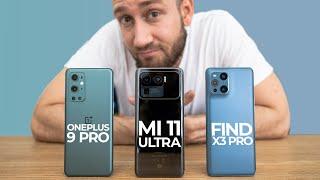 Mi 11 Ultra vs OnePlus 9 Pro vs Find x3 Pro Camera Test  VERSUS