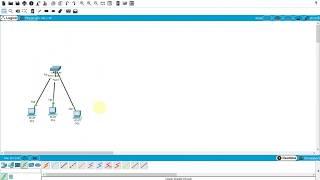 Simple Network Using Cisco  Packet Tracer - Jarkom Assignment