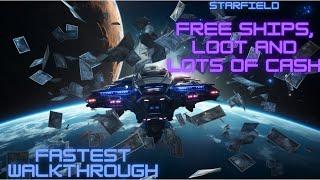 Starfield Free Ships Gear and Money