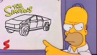 The Simpsons predicts Elon Musks Tesla Cybertruck fail