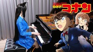 When Ran Played「Detective Conan Main Theme」Kimi Ga Ireba - Emotional Ver. Rus Piano
