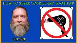 No Heat Beard Styling