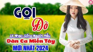 Gọi Đò Hoàng Hôn Màu Tím️LK Nhạc Sống Thôn Quê Người Mẫu Phối Mới Hay Nhất 2024 Ngọt Lịm Tim