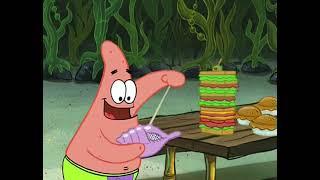 Patrick - Magic Conch could Squidward have some of this yummy delicious super-terrific sandwich?