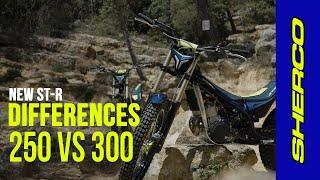 New Sherco Trial ST-R and differences between 250 and 300